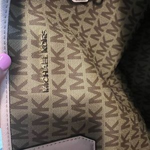 Pink reversible Michael kors purse